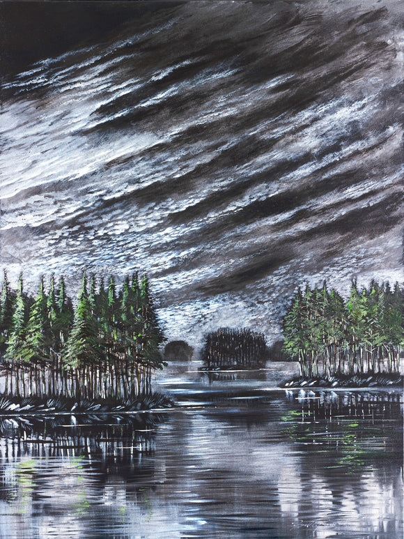 NEW Limited Edition Release!  "Winding Down" 48" x 36"