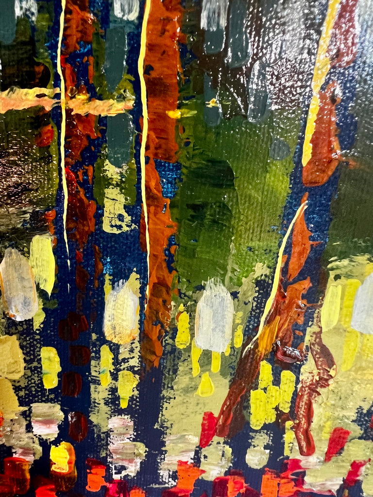 Crimson Horizon 30x40