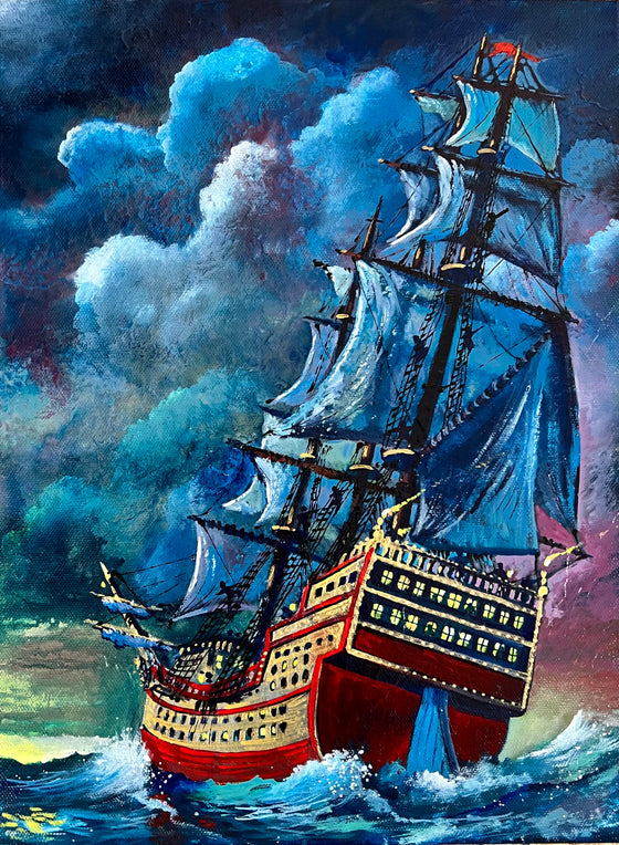 Ship of Dreams 16x12