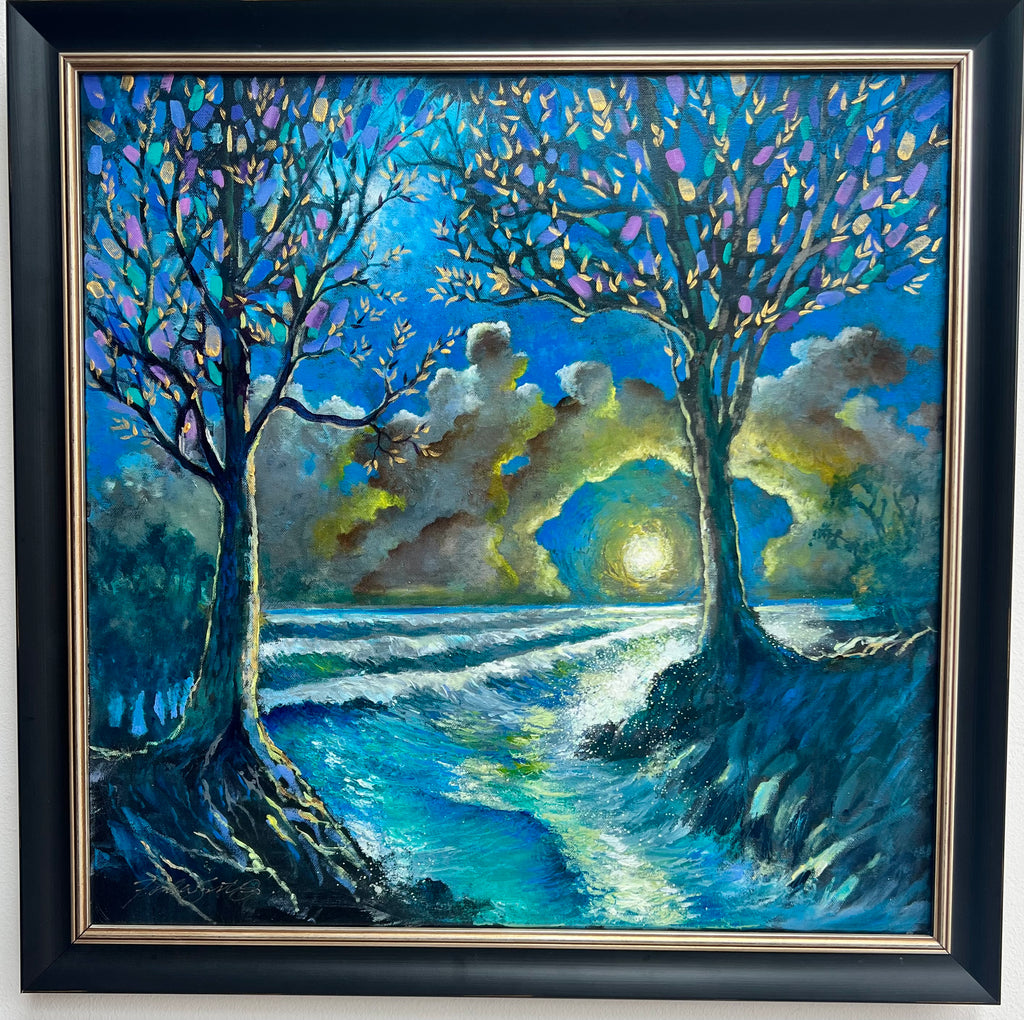 Sun and the Moon 24x24