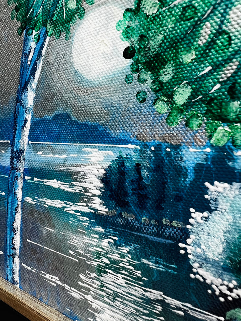 Moonlit Reflections 12x12