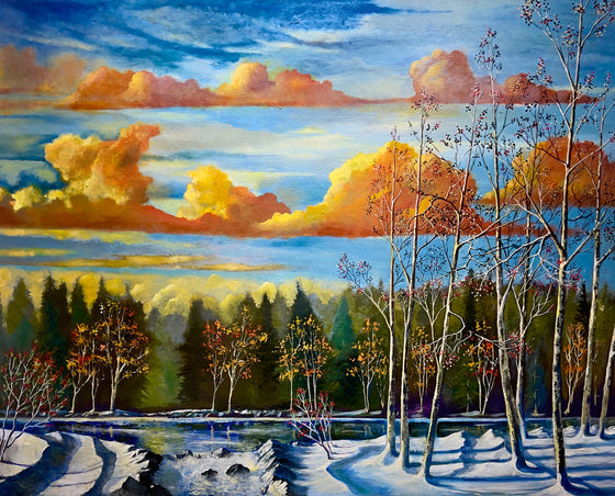 Beckoning Spring 36x48