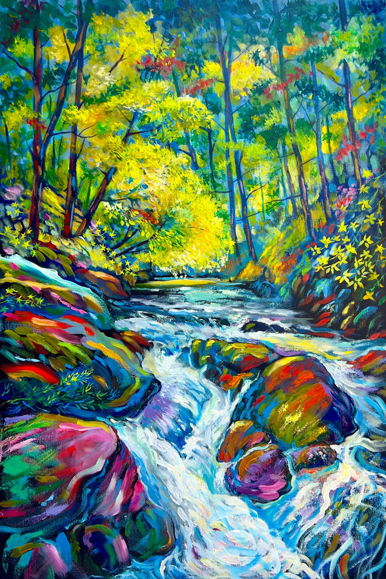 Cascading Dreams 36x24