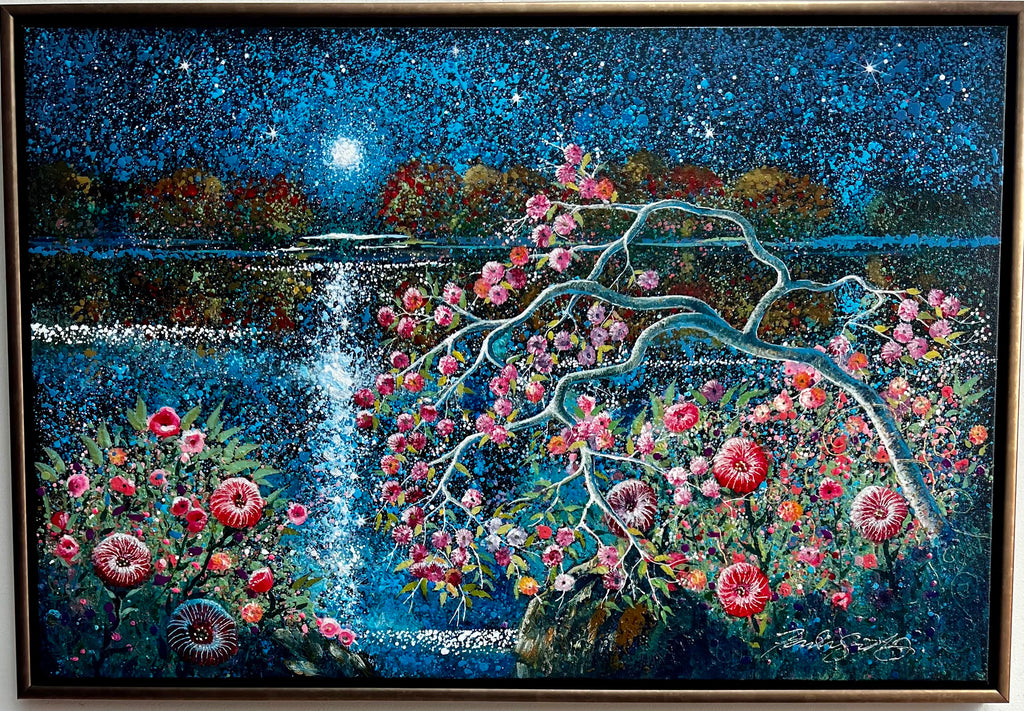 Celestial Blooms 24x36