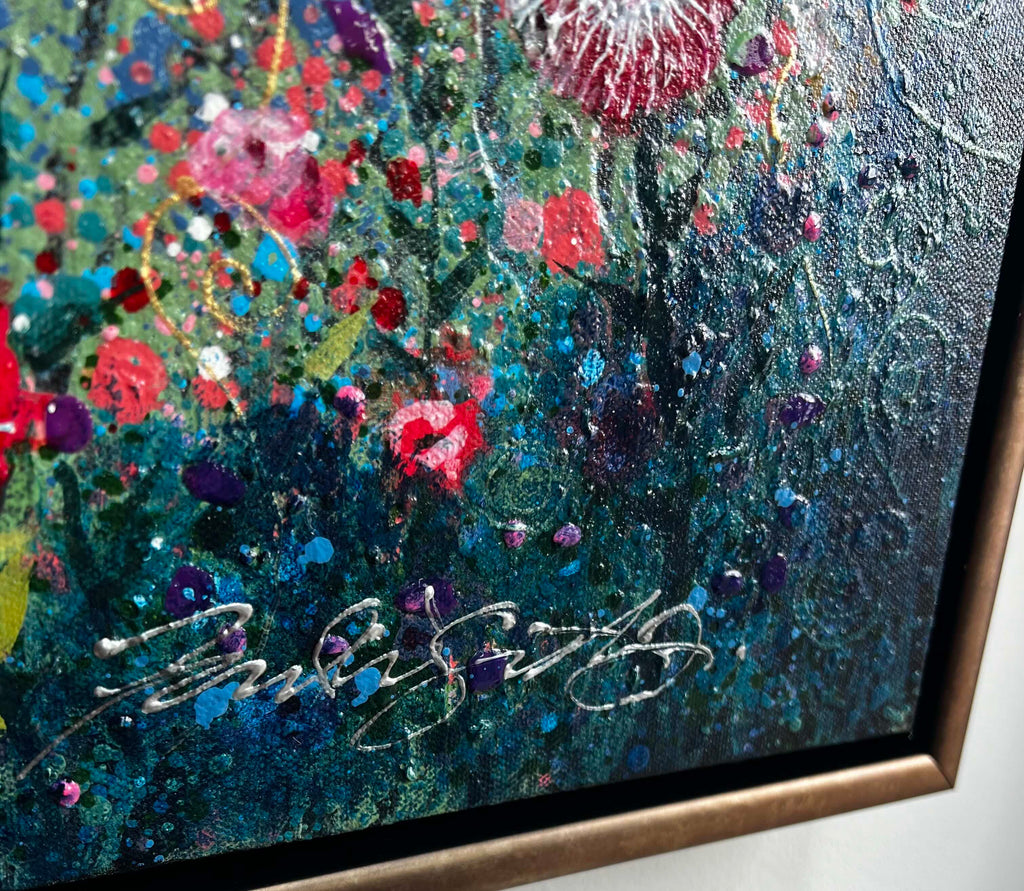 Celestial Blooms 24x36