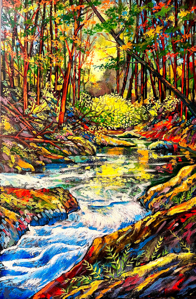 Downstream Dreams 36x24