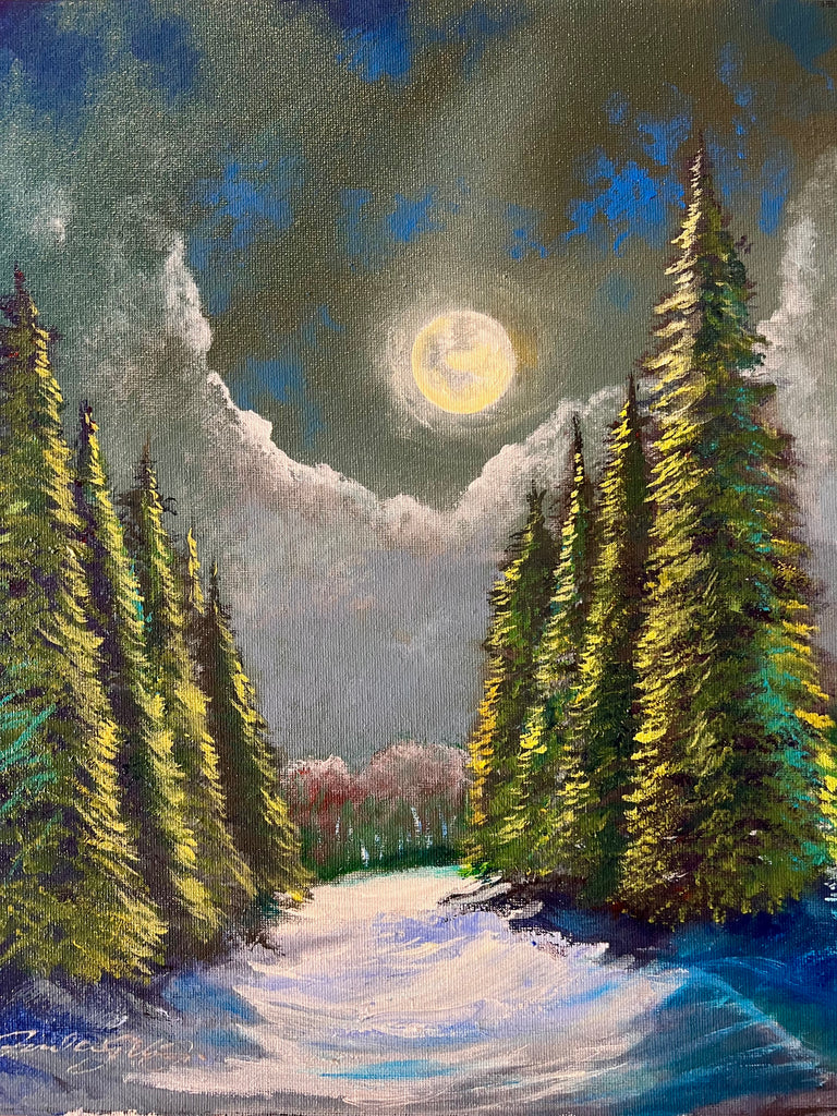 Evening Chill 14x11