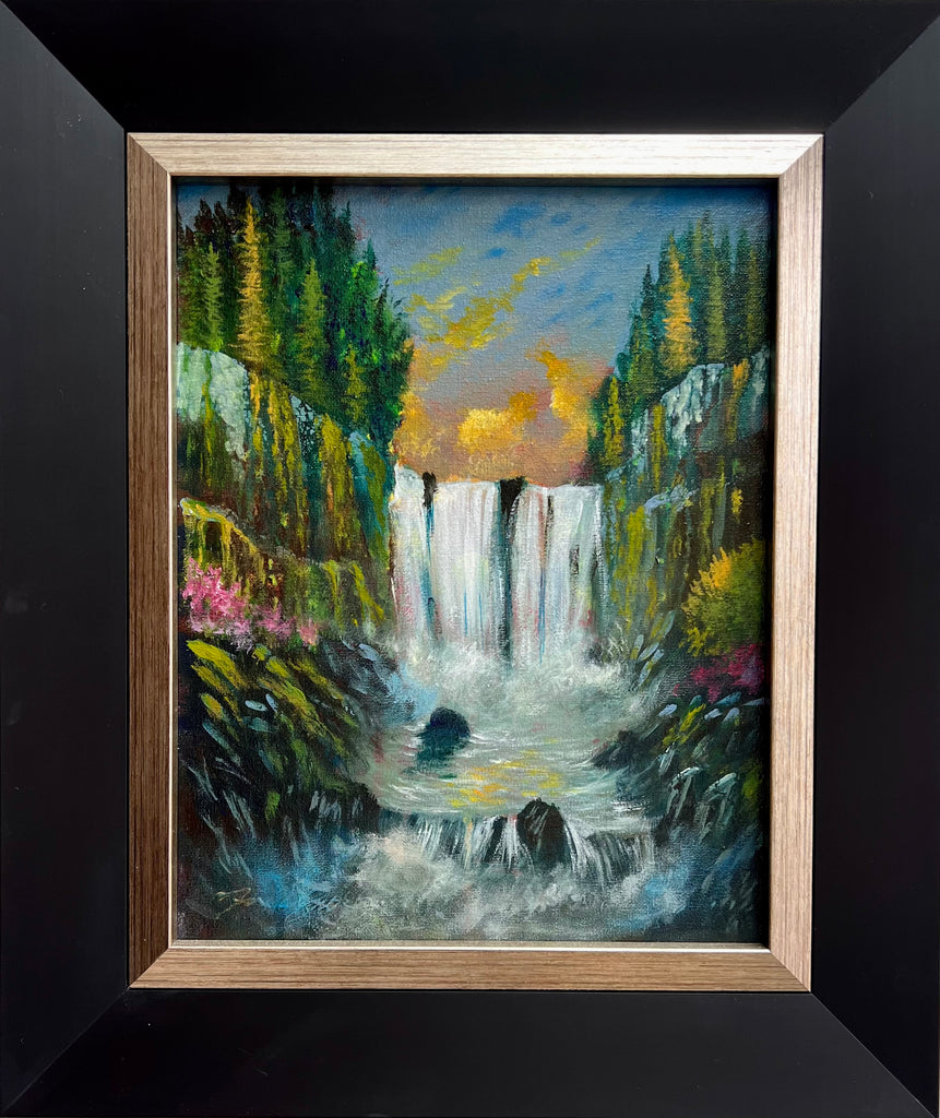 Falls at First Light 14x11