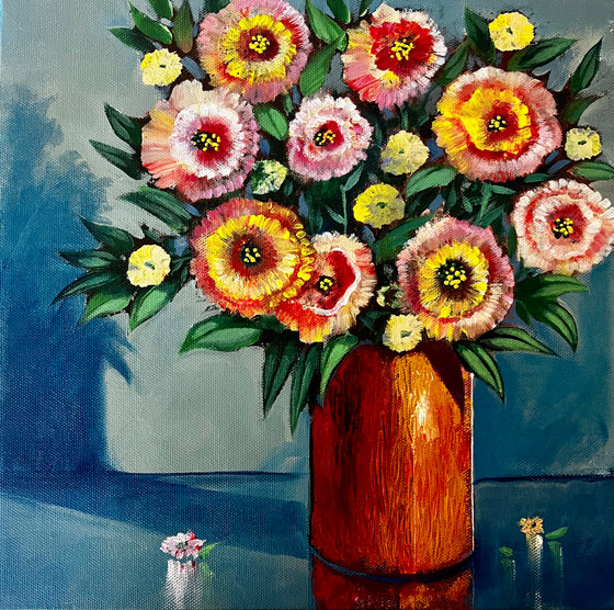 Joy In Bloom 12x12