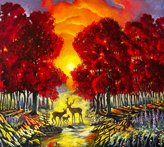 Luminous Refuge 24x30