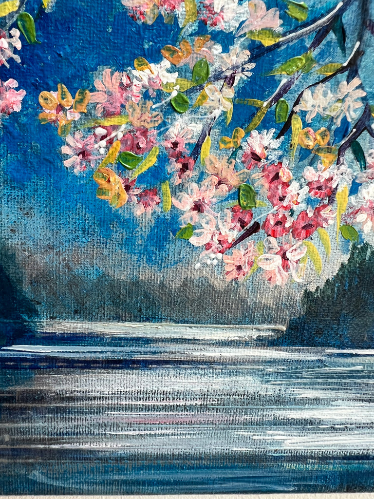 Midnight Blossoms 16x20