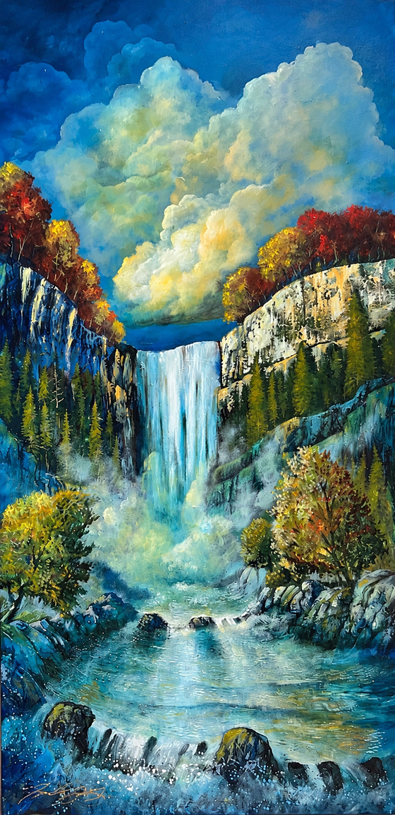 Dramatic Edge 48x24