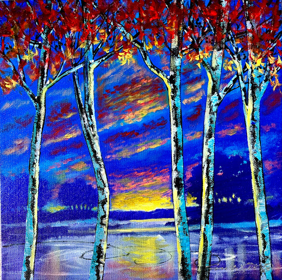 Amethyst Chill 12x12