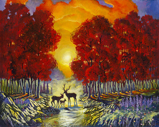 Luminous Refuge 24x30