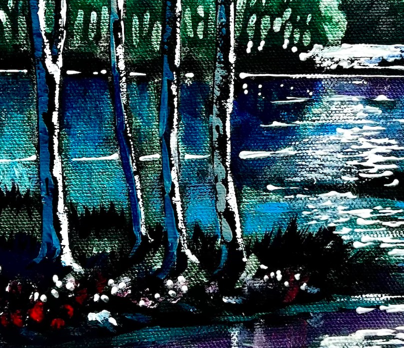 Silver Passage 16x16