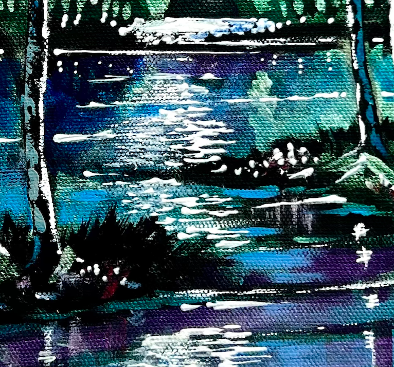 Silver Passage 16x16