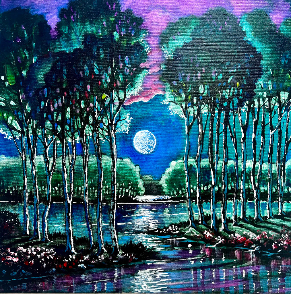 Silver Passage 16x16