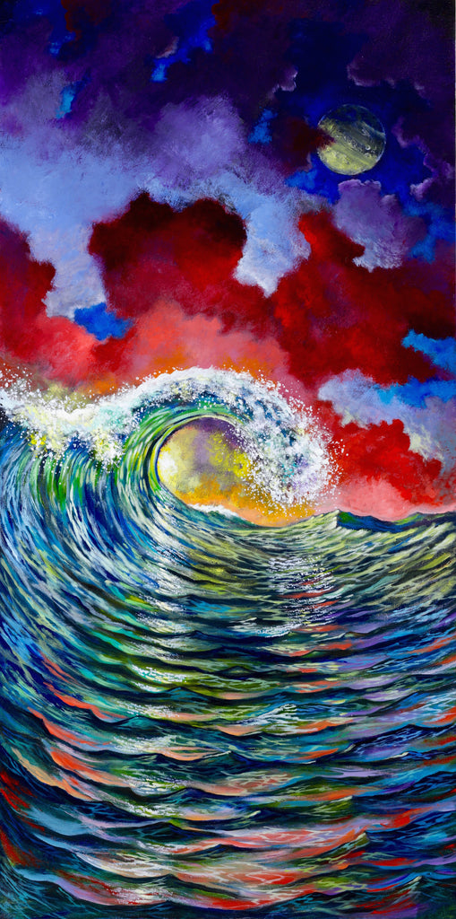 Kaleidoscope Tide by Ford Smith is an original seascape painting